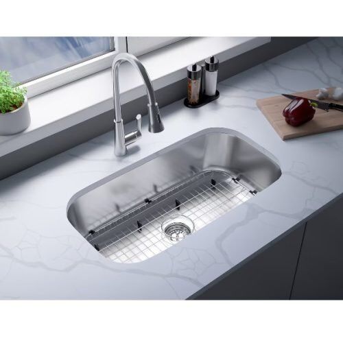 PL-VS3218 Stainless Steel Single Bowl Undermount Kitchen Sink