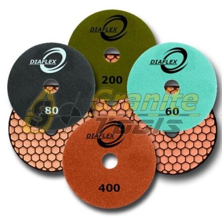 Diaflex Dry Polishing Pads