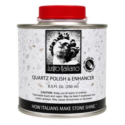 Tenax Lustro Italiano Quartz Polish and Enhancer for enhancing engineered stone surfaces