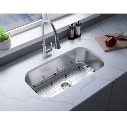 PL-VS3218 Stainless Steel Single Bowl Undermount Kitchen Sink