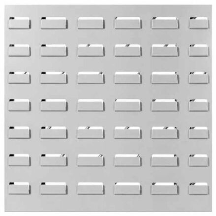 GROVES tool storage system louvered panel with mounting bar