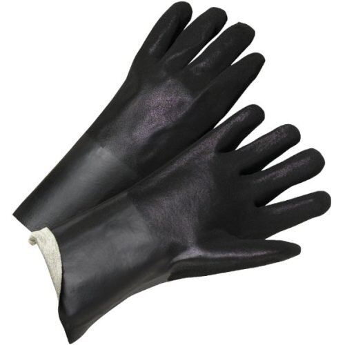 PVC Gloves with Interlocking Lining