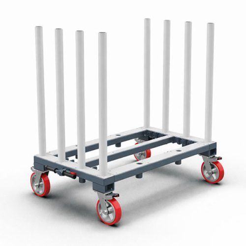 Abaco Flexible Carry Cart 50 for maneuvering and organizing stone slabs