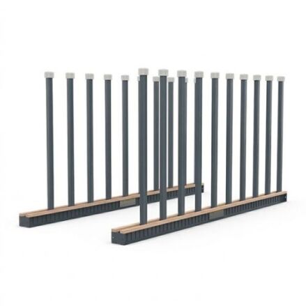 Abaco QLI Universal Slab Rack 010 Pro for stone slab storage