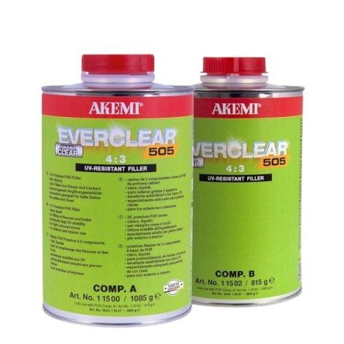 Akemi EVERCLEAR 505 Liquid for fissure strengthening and pore filling in light stone