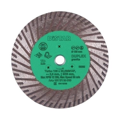 DiStar Turbo Duplex diamond tool for cutting and grinding granite and marble