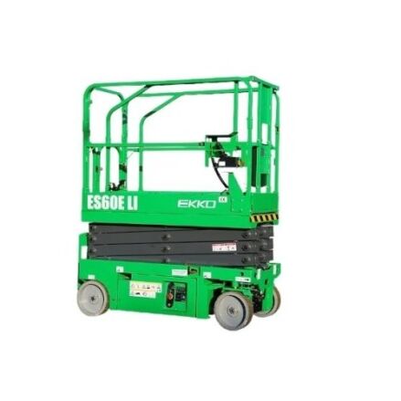 EKKO ES60E-Li scissor aerial work platform for lifting and product movement