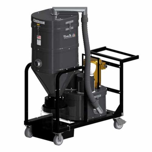 Ruwac 10HP Powerhouse Continuous Duty Vacuum for industrial dust collection