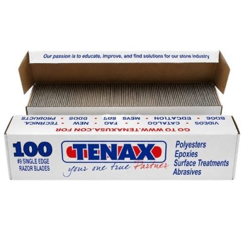 Tenax #9 metal razor blades