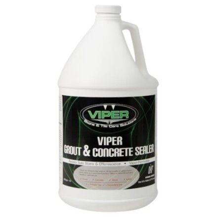 Viper grout and concrete sealer for grout and hard surfaces