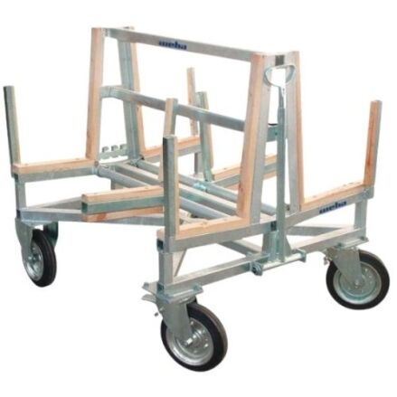 Weha cut stone trolley for countertops