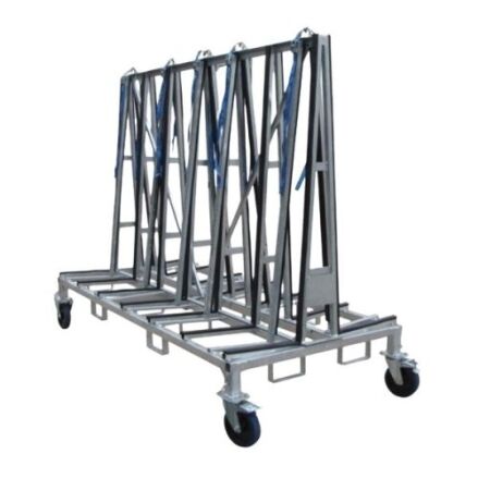 Weha large double sided A-Frame cart for stone
