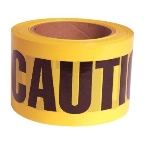 X-Guard yellow caution barricade tape