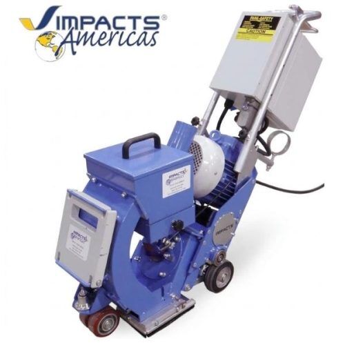 STI Concrete Floor Shot Blaster 8-inch S210E-40R self-propelled surface preparation machine