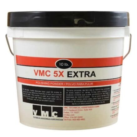 VMC 5X Extra Marble Polishing Powder for calcium-based stone restoration