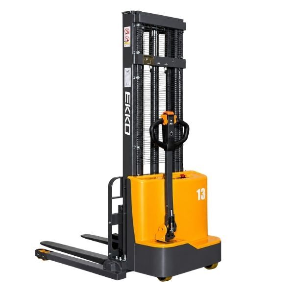 EKKO EB13C-118 Electric Straddle Stacker | USA Granite Tools