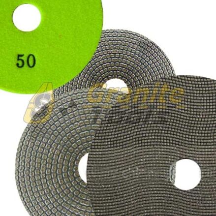 STONE Electroplated Flexible Metal Diamond Pads