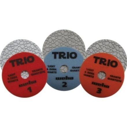 Weha Trio 3-Step Polishing Pads