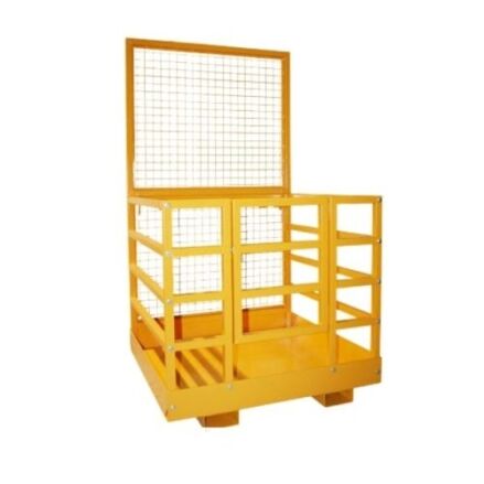 Aardwolf Collapsible Safety Cage for forklift elevated work access
