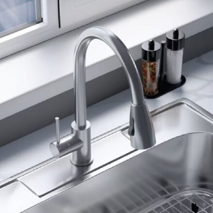 PL-8211 Single Hole Pull Down Kitchen Faucet