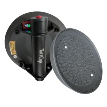 Weha 8 inch TuffCup electric battery powered cordless vacuum suction cup for stone, glass, and sheet materials
