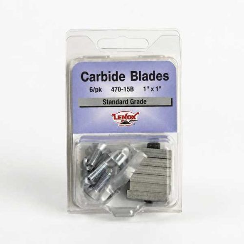 Carbide cutter blades 6 pack for rotary floor machines