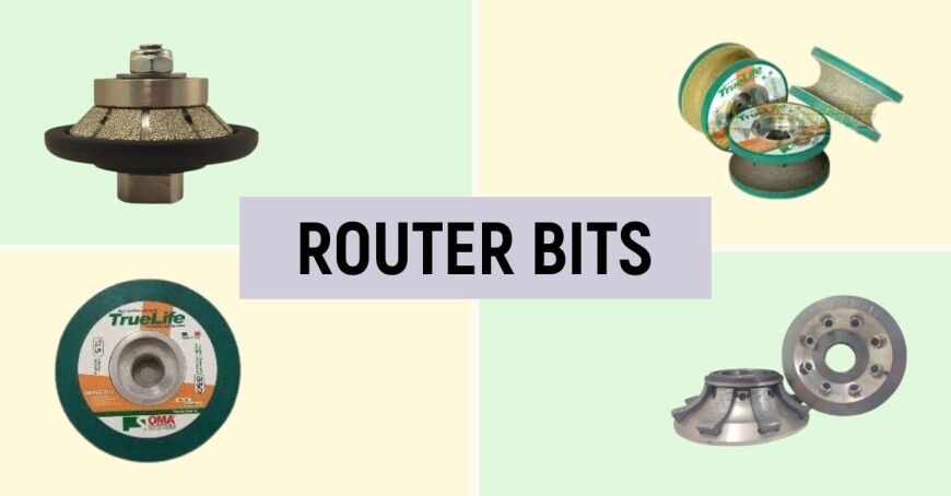 Router Bits for stone