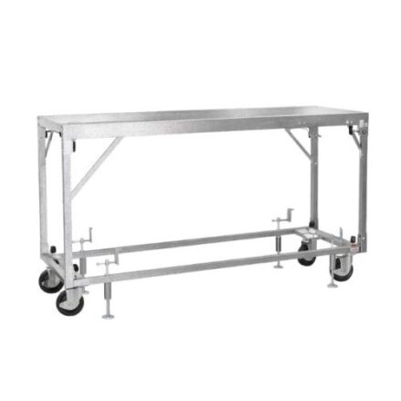 Aardwolf Premium Fabrication Table Galvanized for workshop fabrication and material support