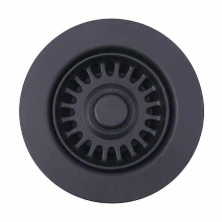 Black Sand basket strainer for DuraGranit Super Single Bowl sink