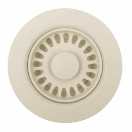 Wheat basket strainer for standard kitchen sink drain holes