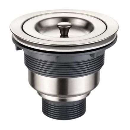 Deluxe Strainer and Basket for standard kitchen sink drains