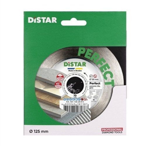 DiStar Perfect 4.5″ diamond blade for dry cutting ceramic and porcelain gres tiles