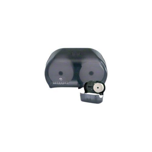 Lotusoft toilet tissue dispenser with dual roll capacity