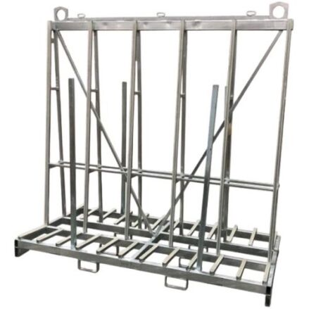 Weha extra tall double sided A-Frame cart for stone