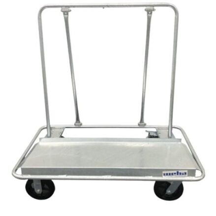 Weha welded galvanized granite shop cart