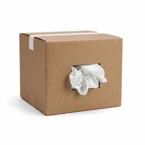 5LB white polo rag wiping cloths
