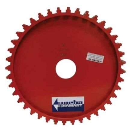 Weha bridge saw milling wheel for flattening saw beds