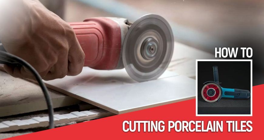 cutting porcelain tiles