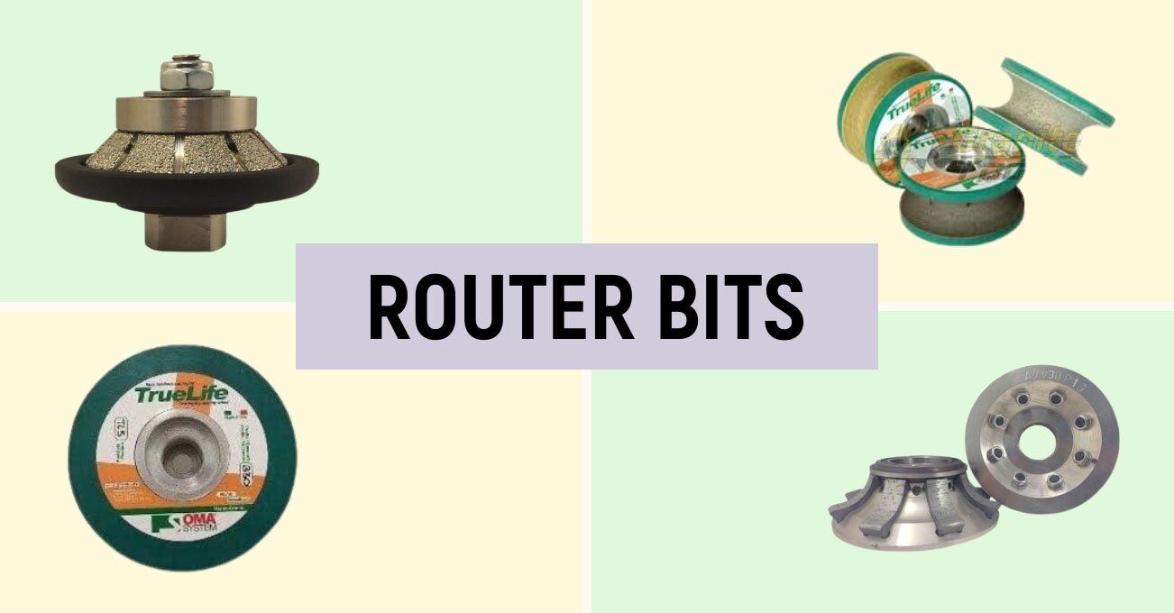 Router Bits for stone