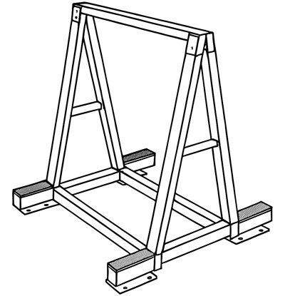 aframe A-frame fro Stone Slabs