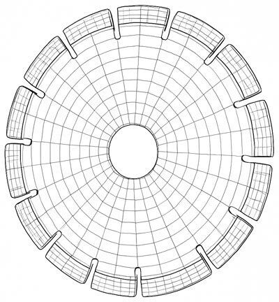 Bridge Saw Blades Bridge saw blades for cutting stone