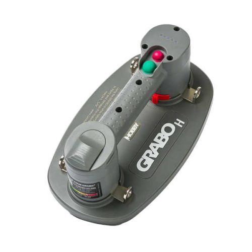 GRABO H V2 compact single-handed cordless vacuum lifter for glass, tile, and flooring installation