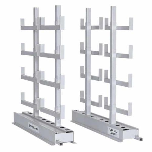 GROVES Heavy-Duty Bundle Rail Backsplash Package for stone backsplash storage