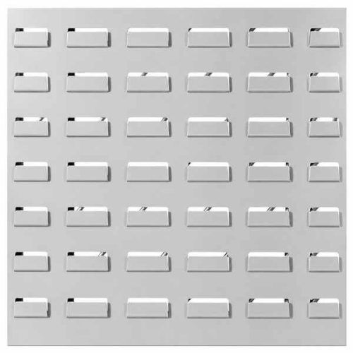 GROVES tool storage system louvered panel with mounting bar