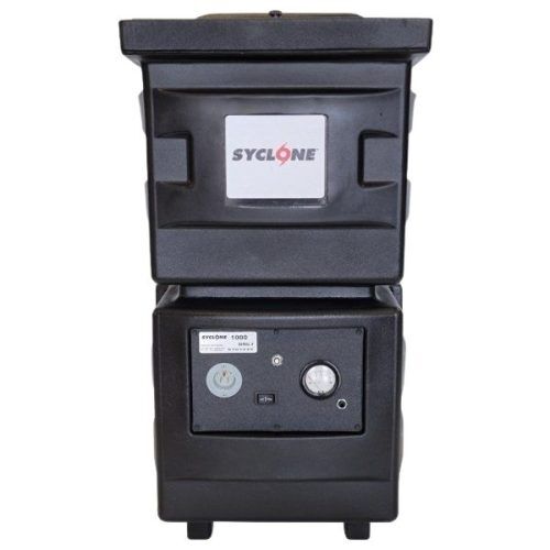Syclone black CFM negative air machine for indoor air filtration